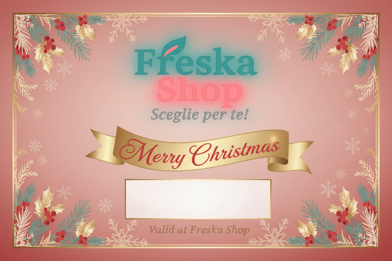 Carte-cadeau de Noël Freska Shop