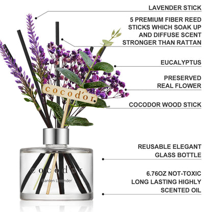 Diffusore Cocodor Lavanda 200 ml (6,7 oz) Garden Lavender