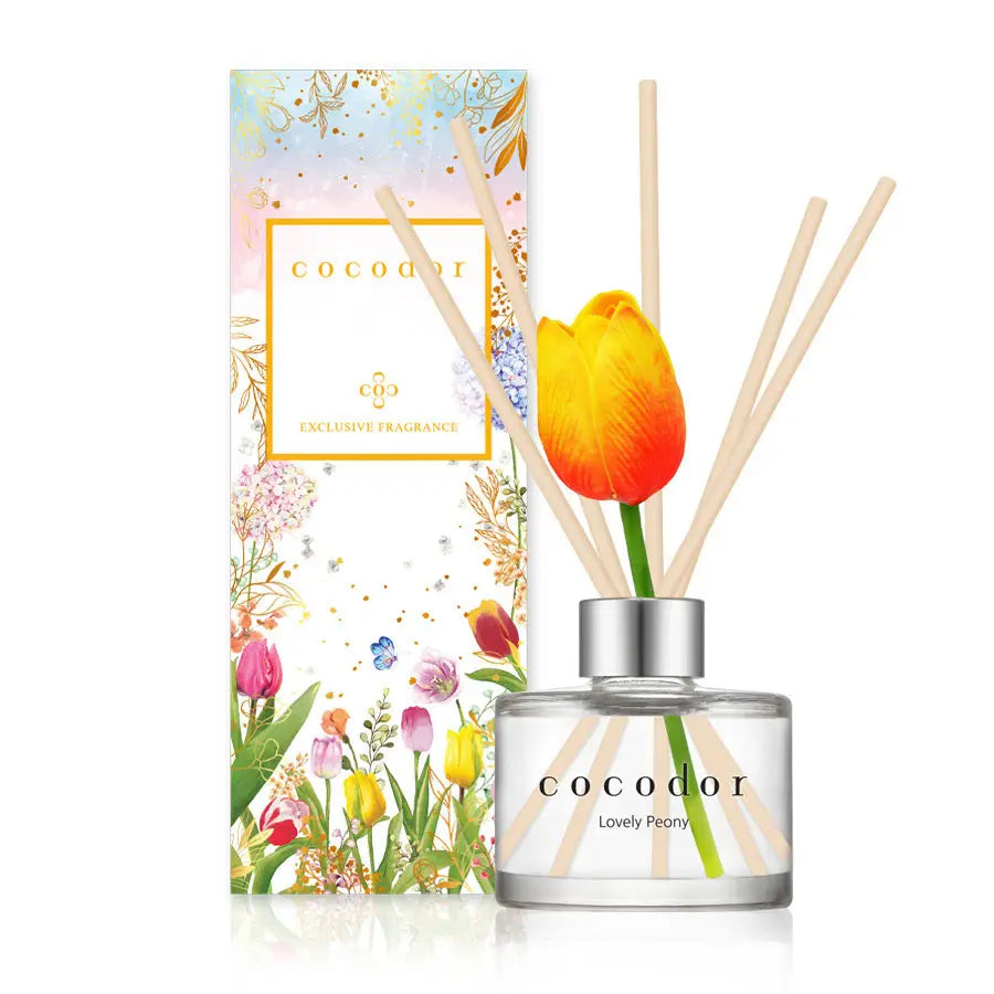 Diffuseur Tulipe 120 ml Parfum Pivoine Enchanteresse Cocodor