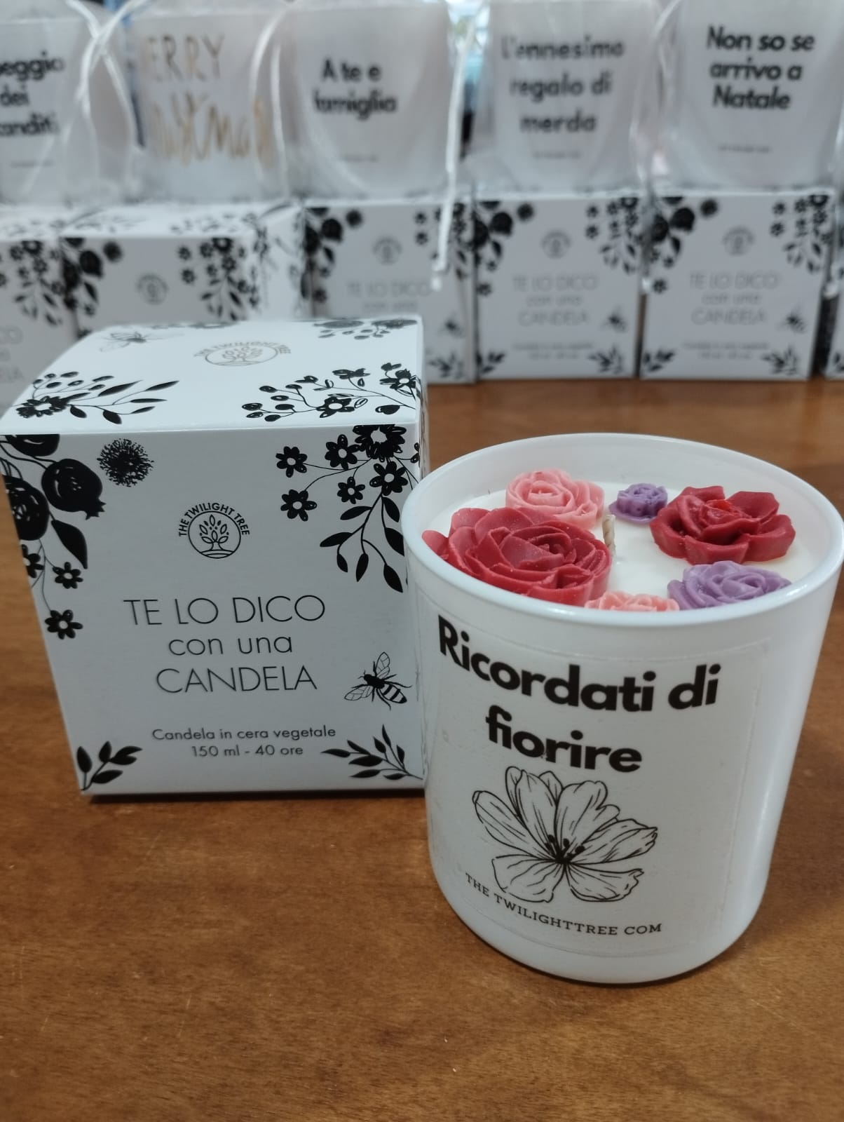 Candela RICORDATI DI FIORIRE