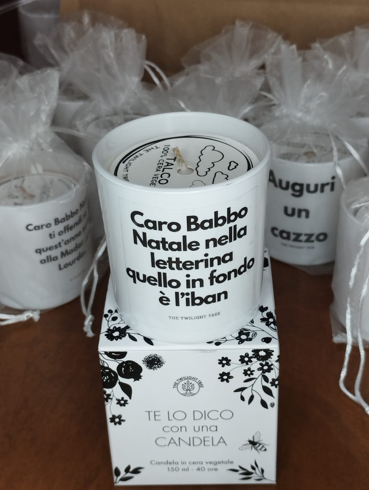 CHER PÈRE NOËL bougie...