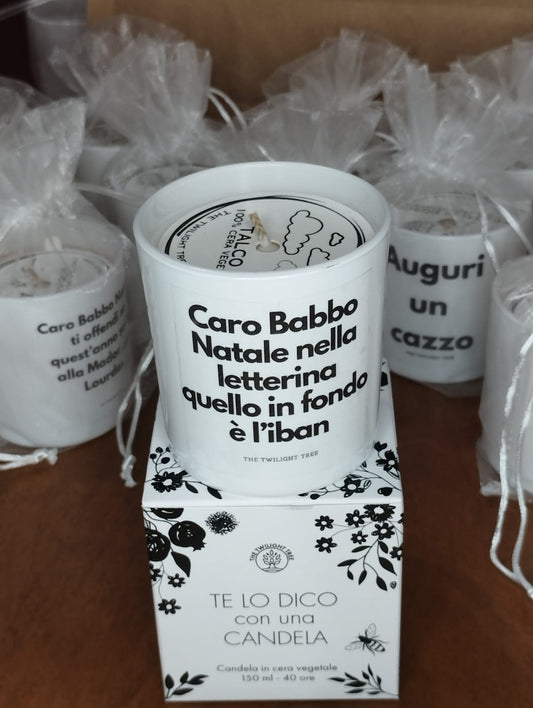 LIEBER WEIHNACHTSMANN-Kerze...