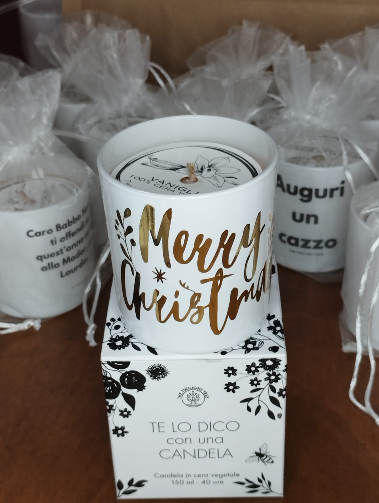 Joyeux Noël 2 bougies