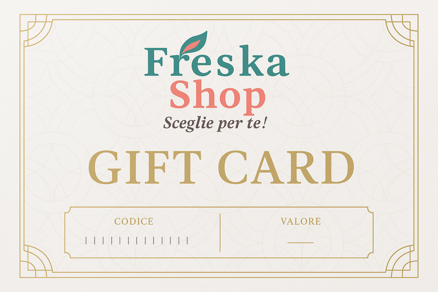 Gift Card Freska Shop